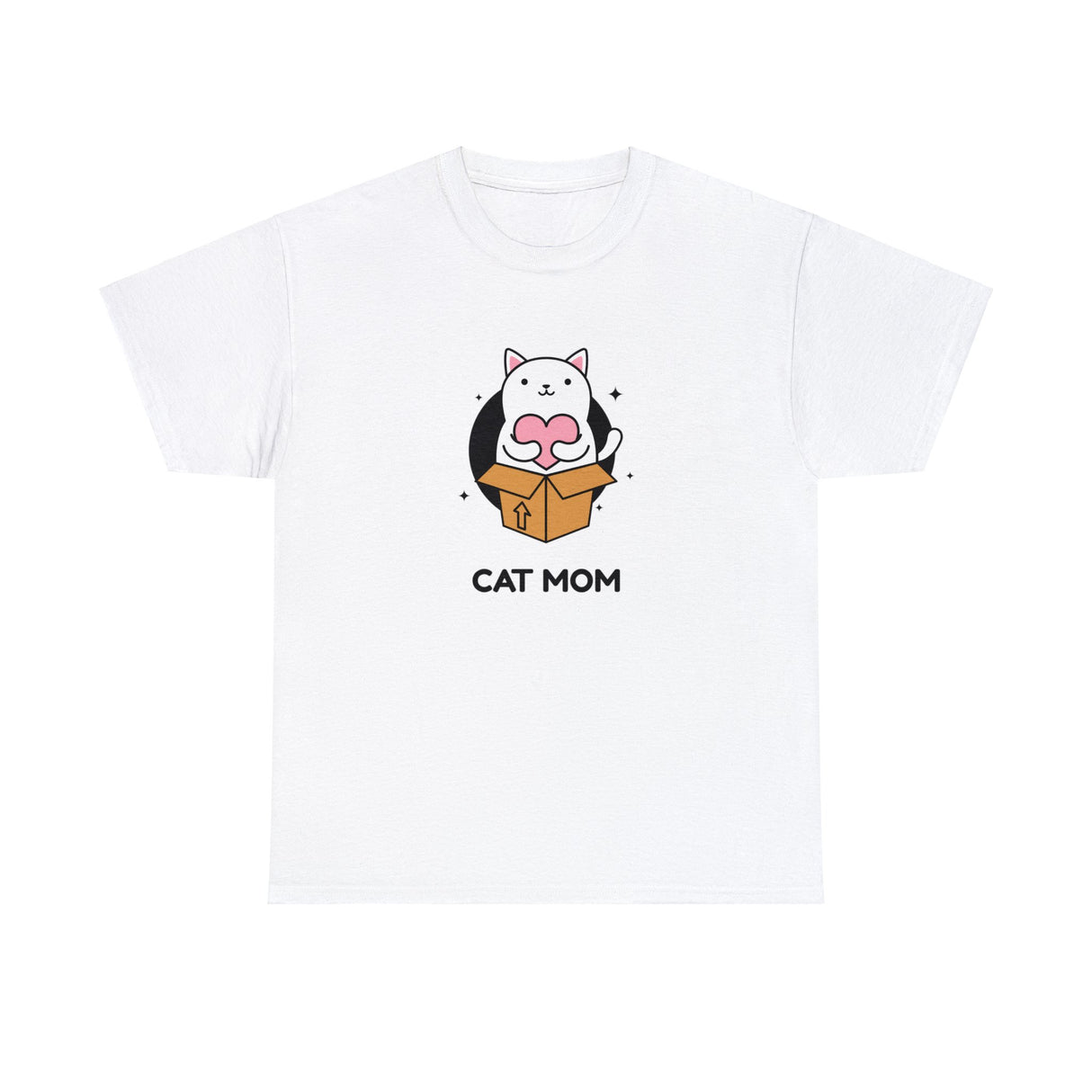 Cat Mom Graphic Tee Shirt