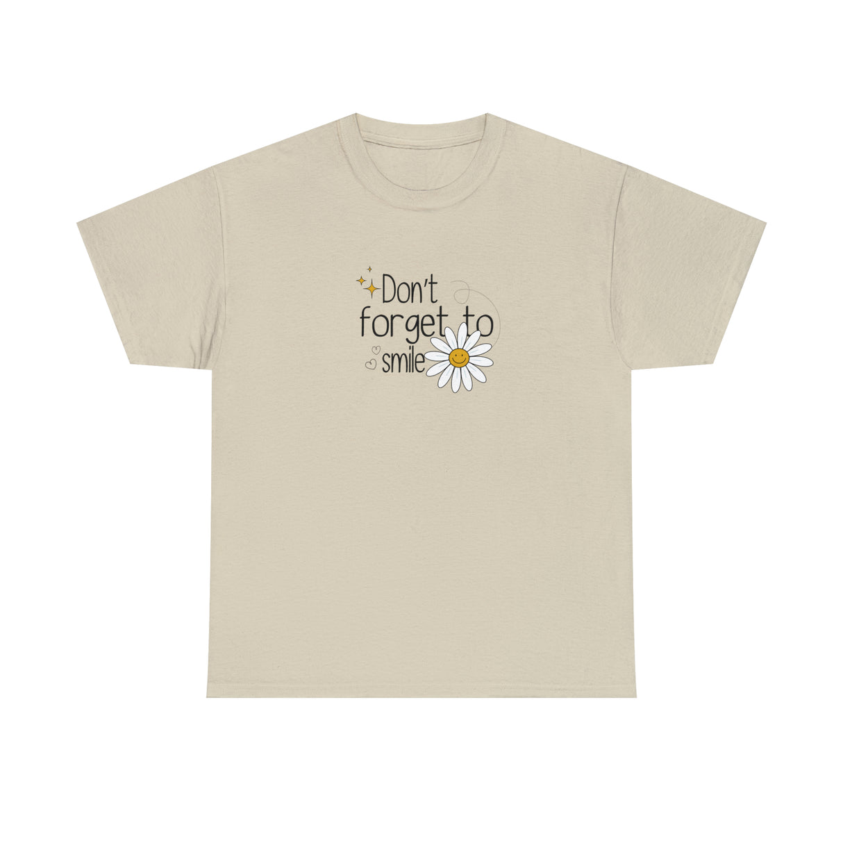 Don't Forget To Smile Graphic T Shirt