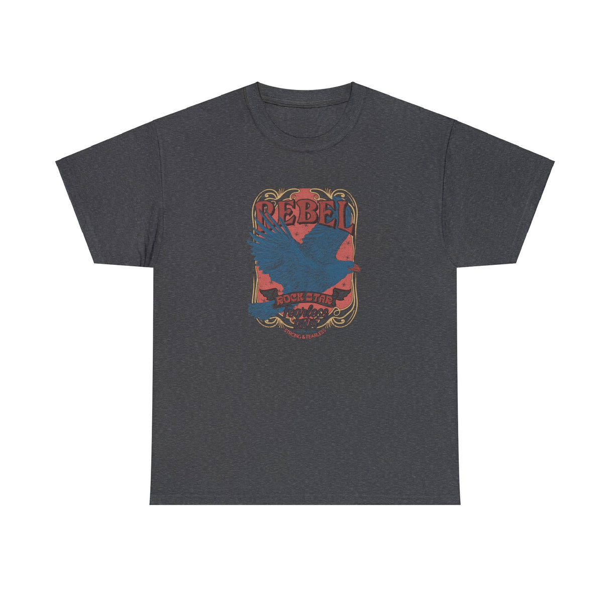 Rebel Rock Star Graphic T Shirt