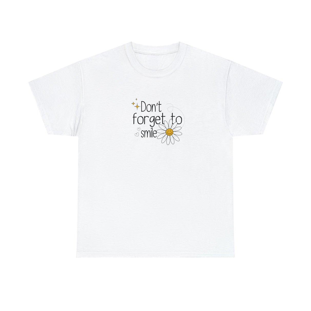 Don't Forget To Smile Graphic T Shirt