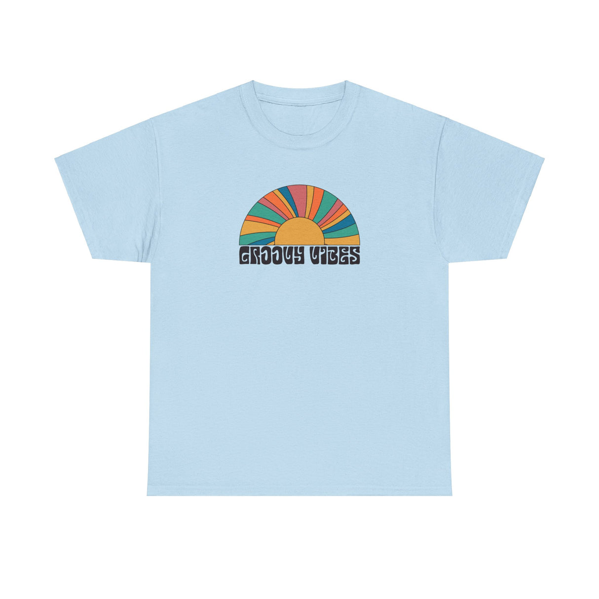 Groovy Vibes Graphic Tee Shirt