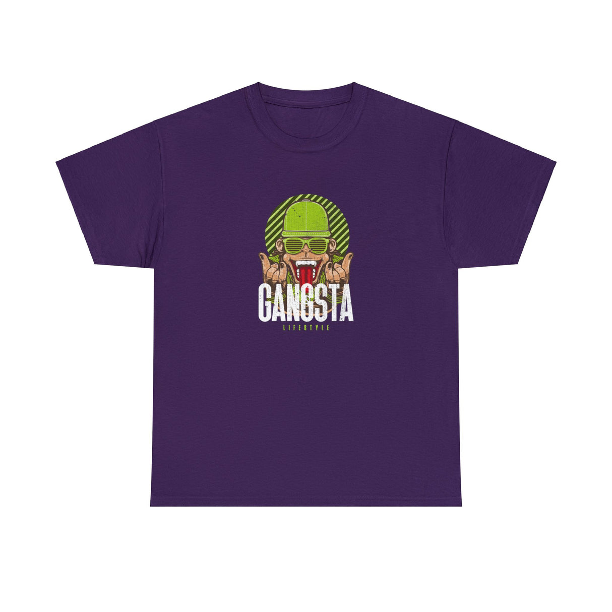 Gangsta Lifestyle Graphic T Shirt