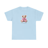 Too Adorable Teddy Bear Graphic Tee Shirt