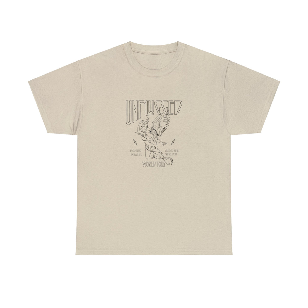 Unplugged World Tour Graphic Tee Shirt