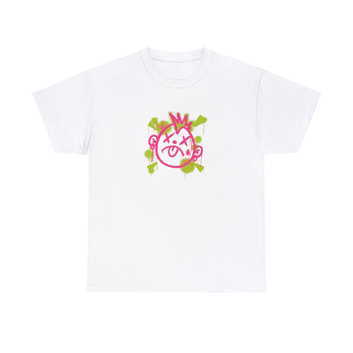 Bully Boy Graffiti Face Graphic Tee Shirt