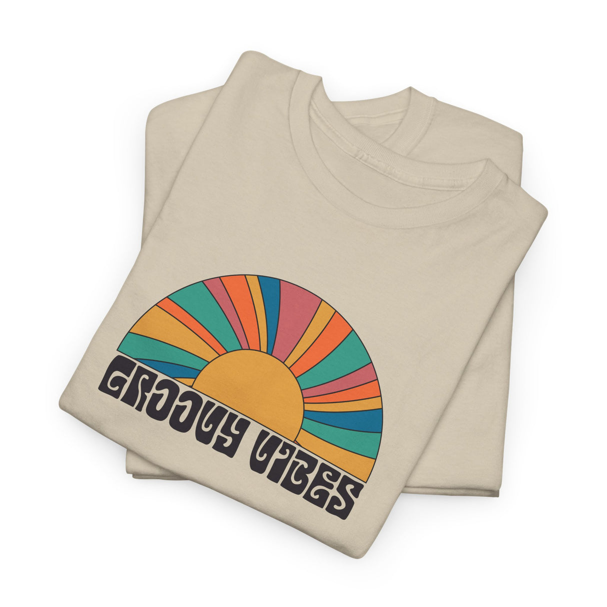 Groovy Vibes Graphic Tee Shirt