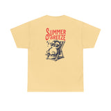 Summer Breeze Penguin Graphic Tee Shirt