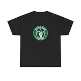 Dogs And Coffee Graphic Tee Shirt