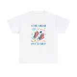 Move Ahead Step By Step Graphic T Shirt