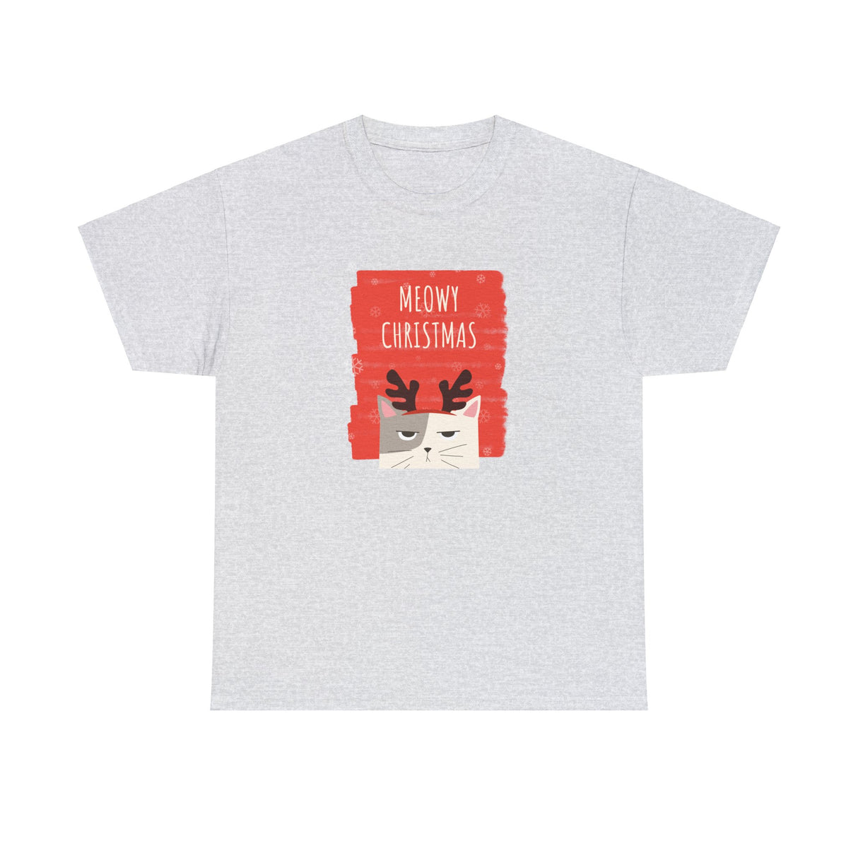 Meowy Christmas Graphic T Shirt