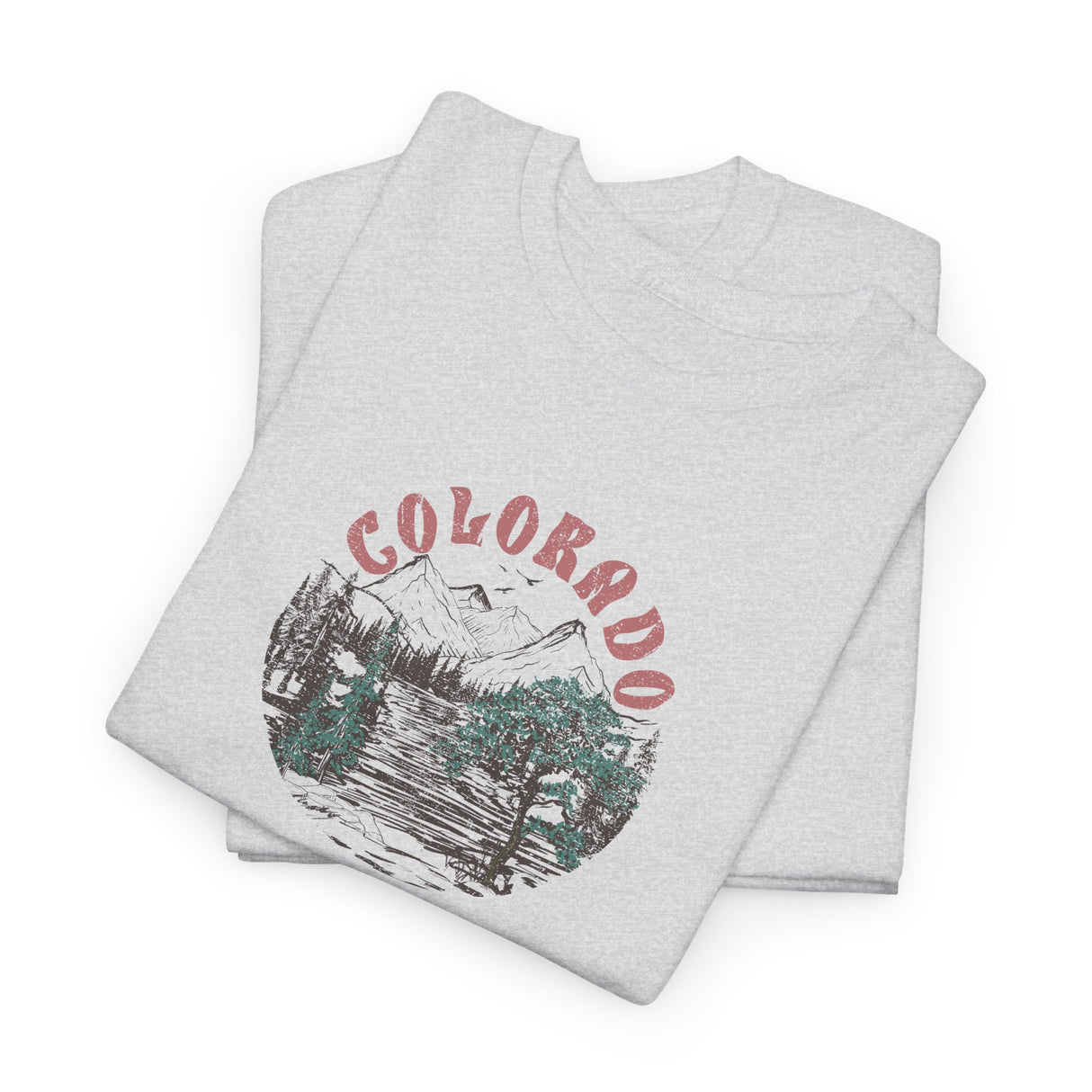 Colorado Rocky Mountain Graphic Tee Shirt