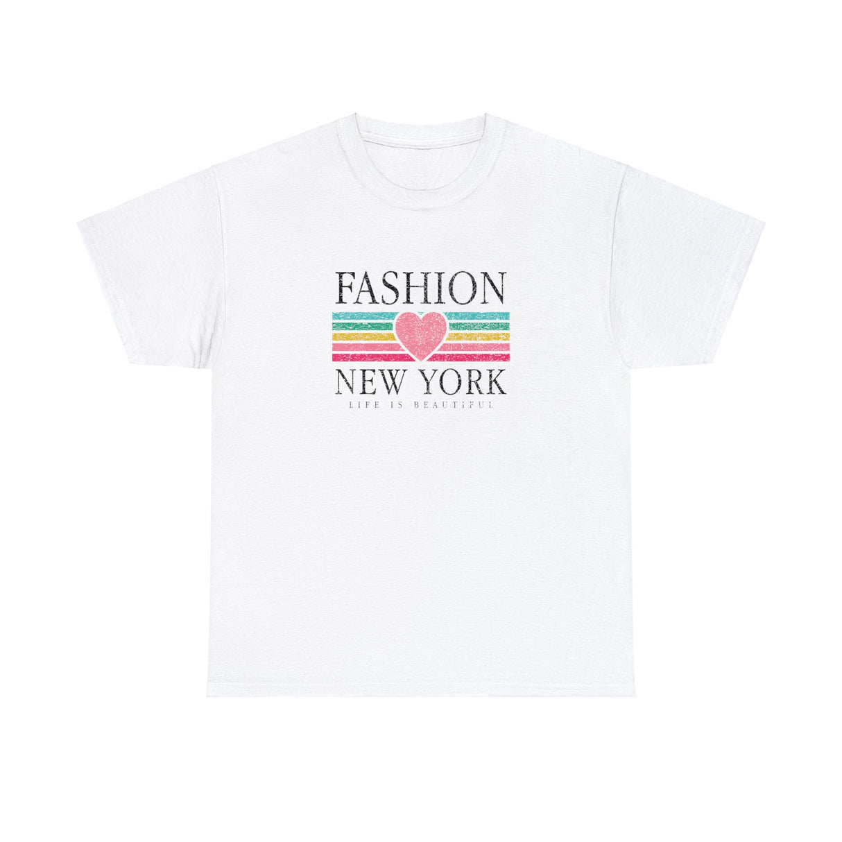 Fashion New York Life Is Beautiful Graphic Design