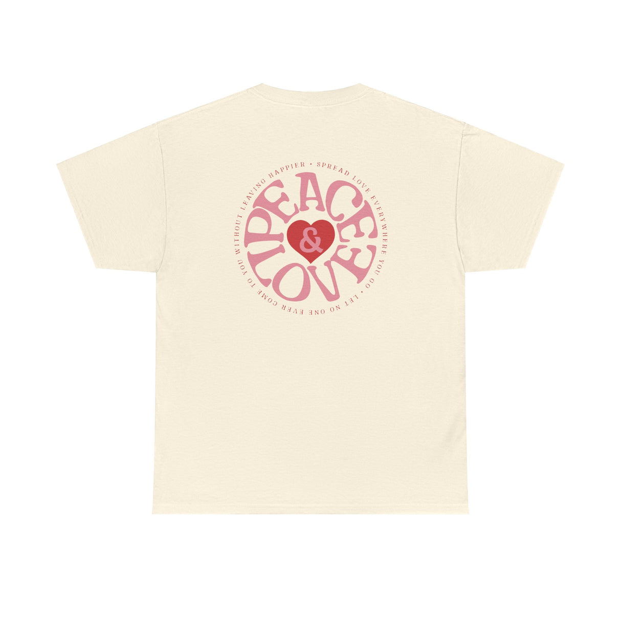 Peace & Love Graphic Tee Shirt