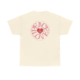 Peace & Love Graphic Tee Shirt