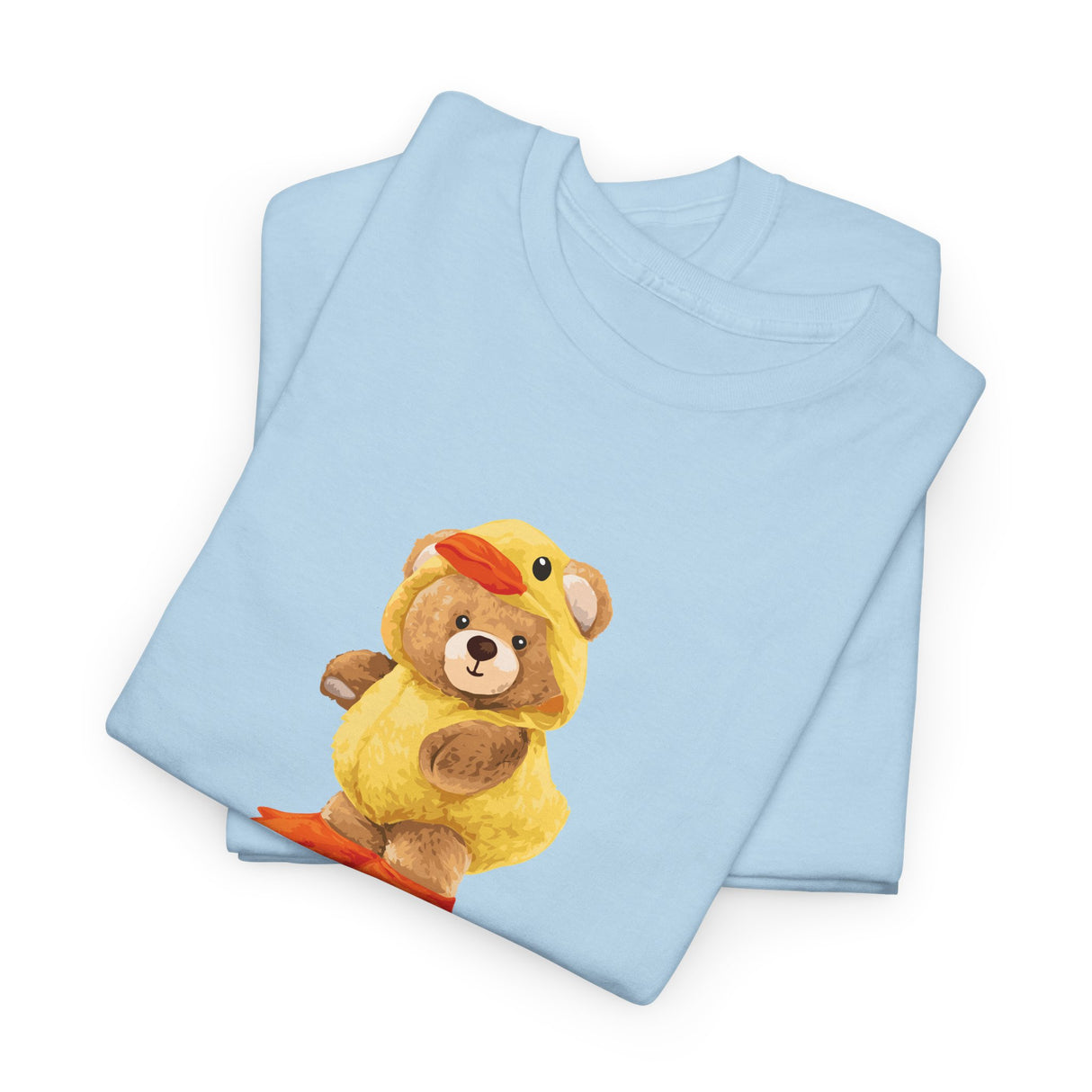 What The Duck Teddy Bear Graphic Tee Shirt