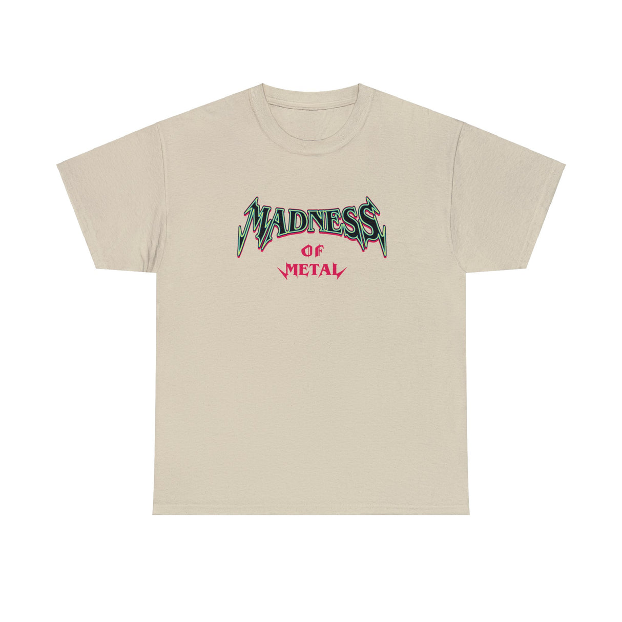 Madness Of Metal Graphic Tee Shirt