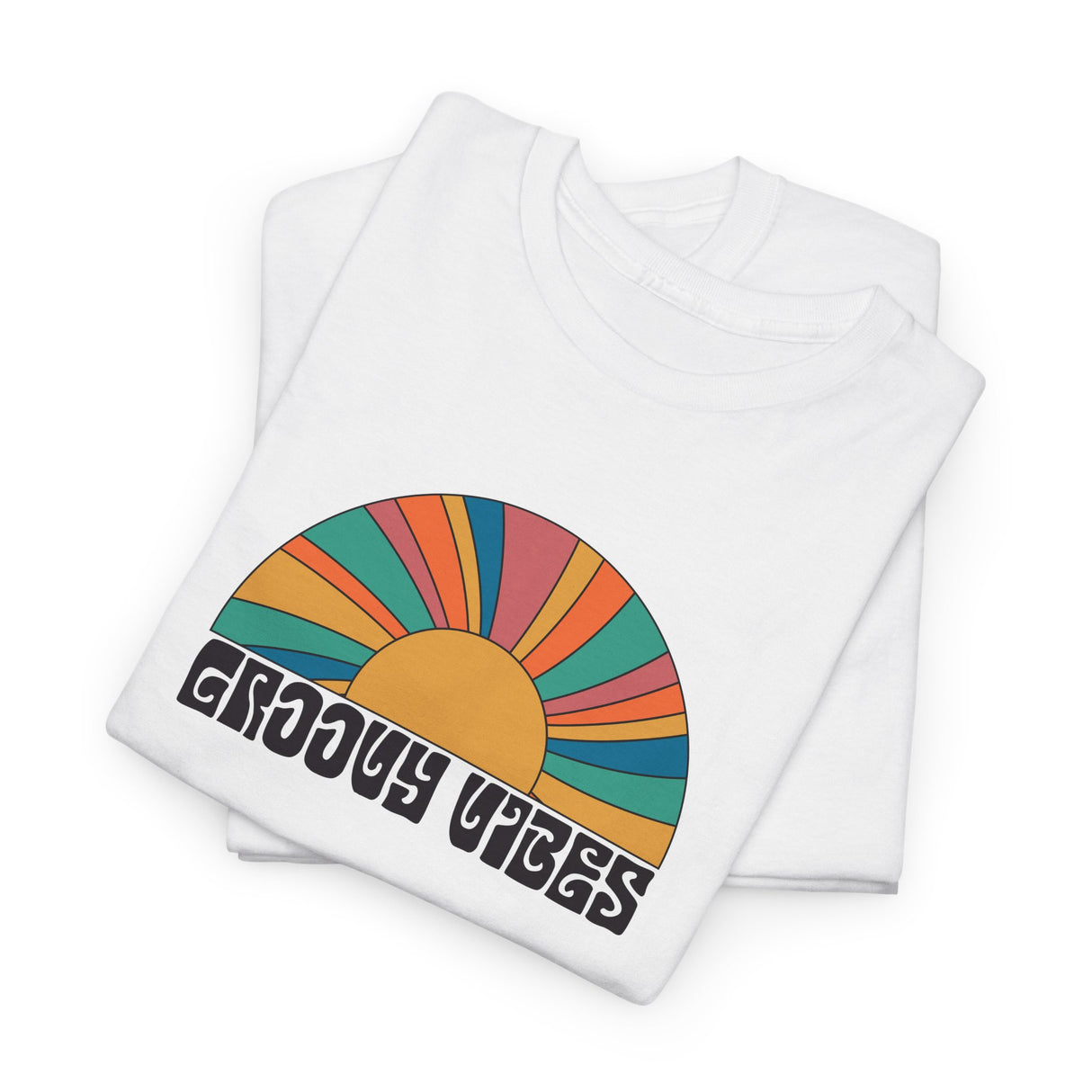 Groovy Vibes Graphic Tee Shirt