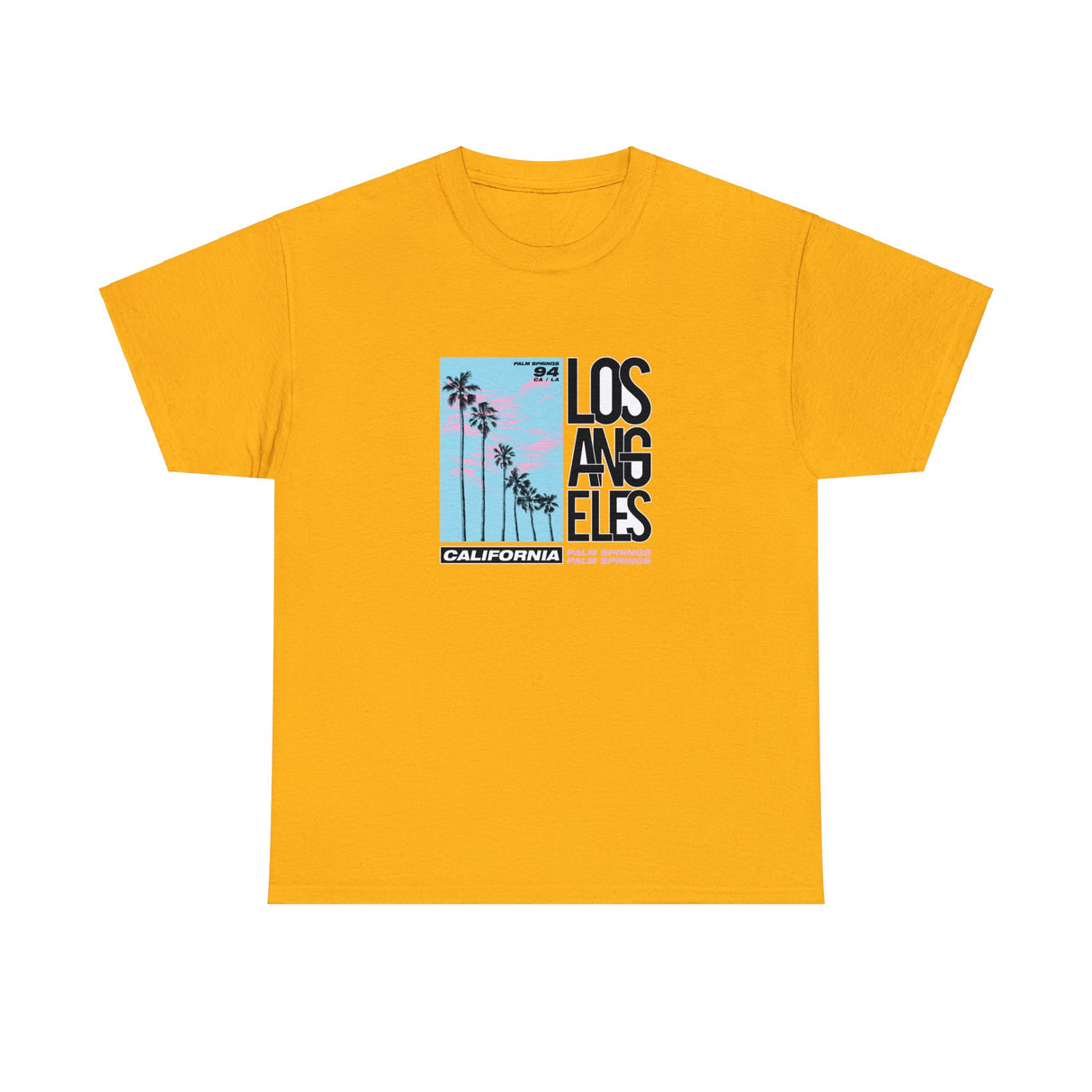 Los Angeles California Palm Springs Graphic Tee Shirt