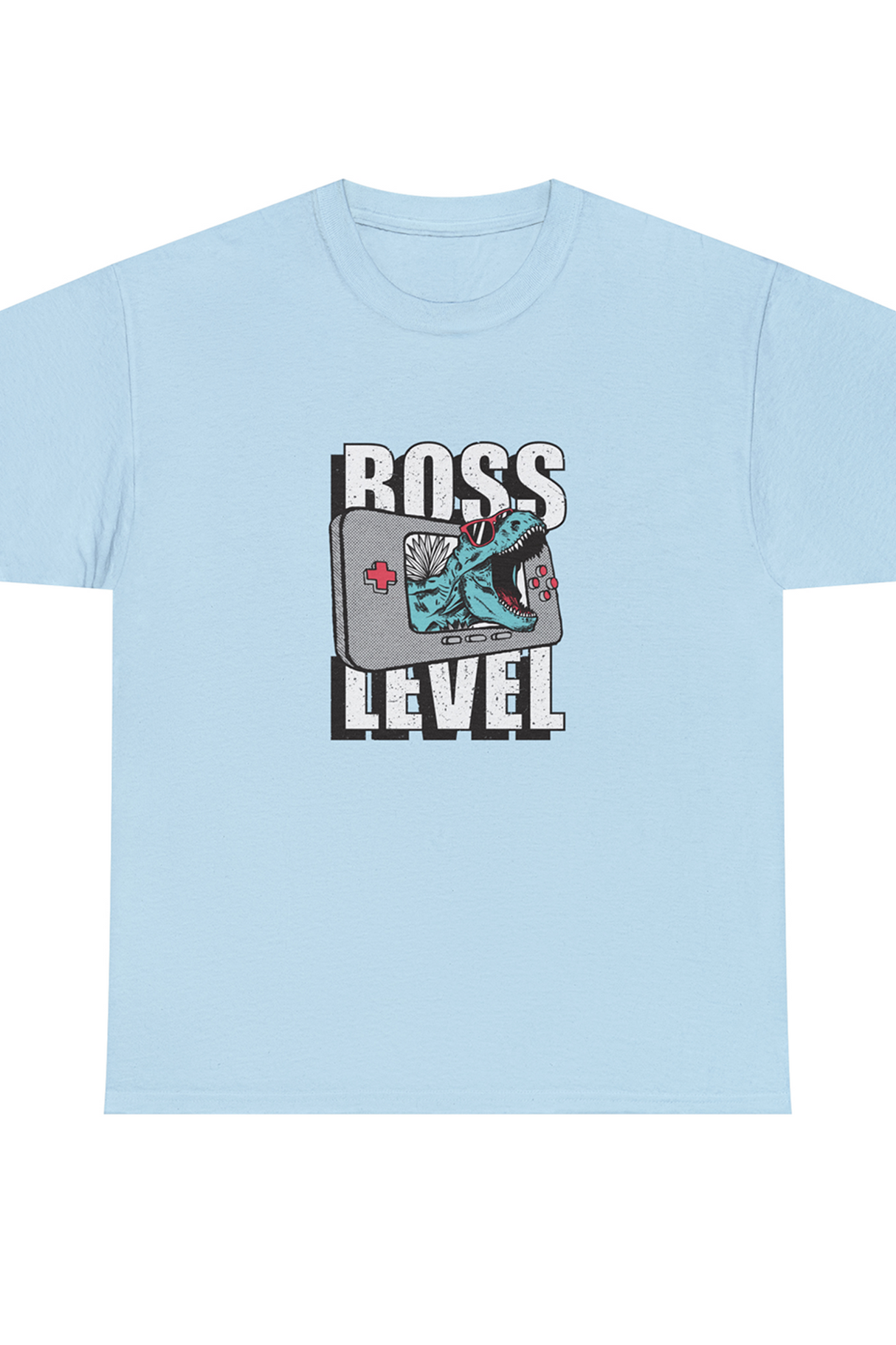 Boss Level Game Graphic Tee Shirt