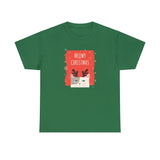 Meowy Christmas Graphic T Shirt