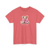 Too Adorable Teddy Bear Graphic Tee Shirt