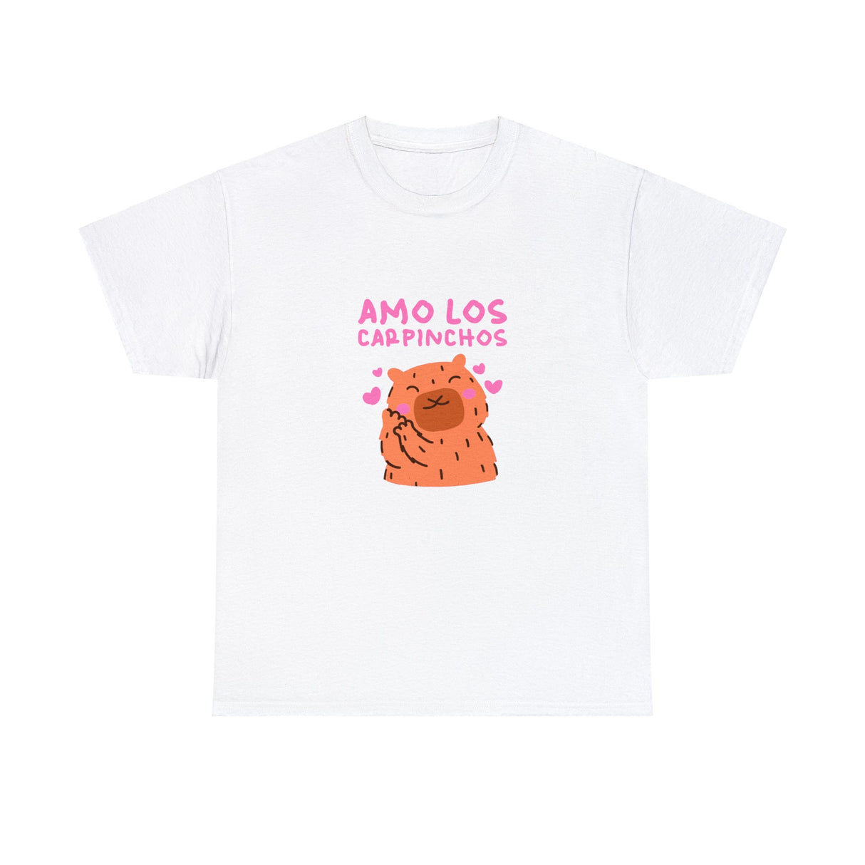 Amo Los Carpinchos Graphic Tee Shirt