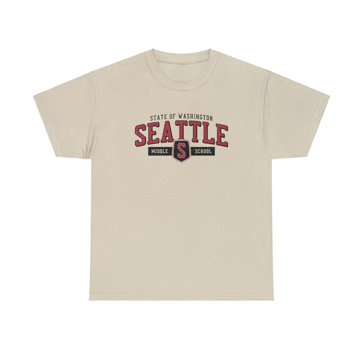 Washington Seattle Middle School Graphic T Shirt