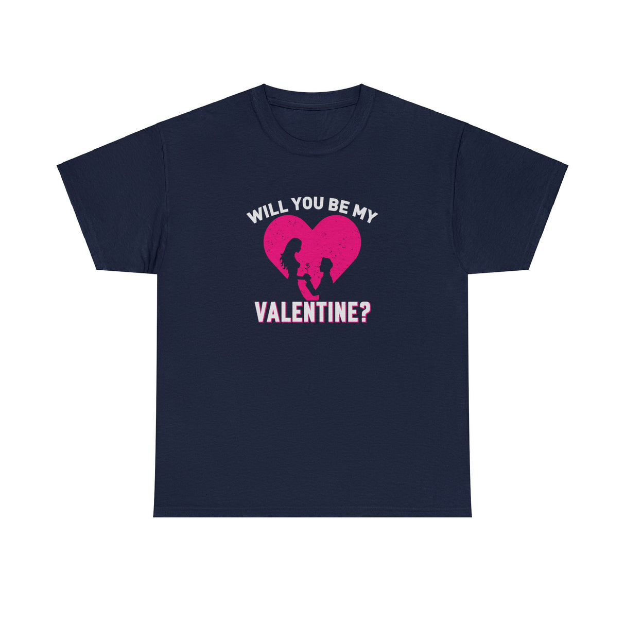 Will You Be My Valentine Graphic Tee Shirt