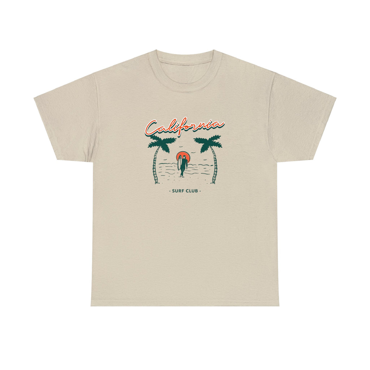 California Surf Club Graphic Tee Shirt