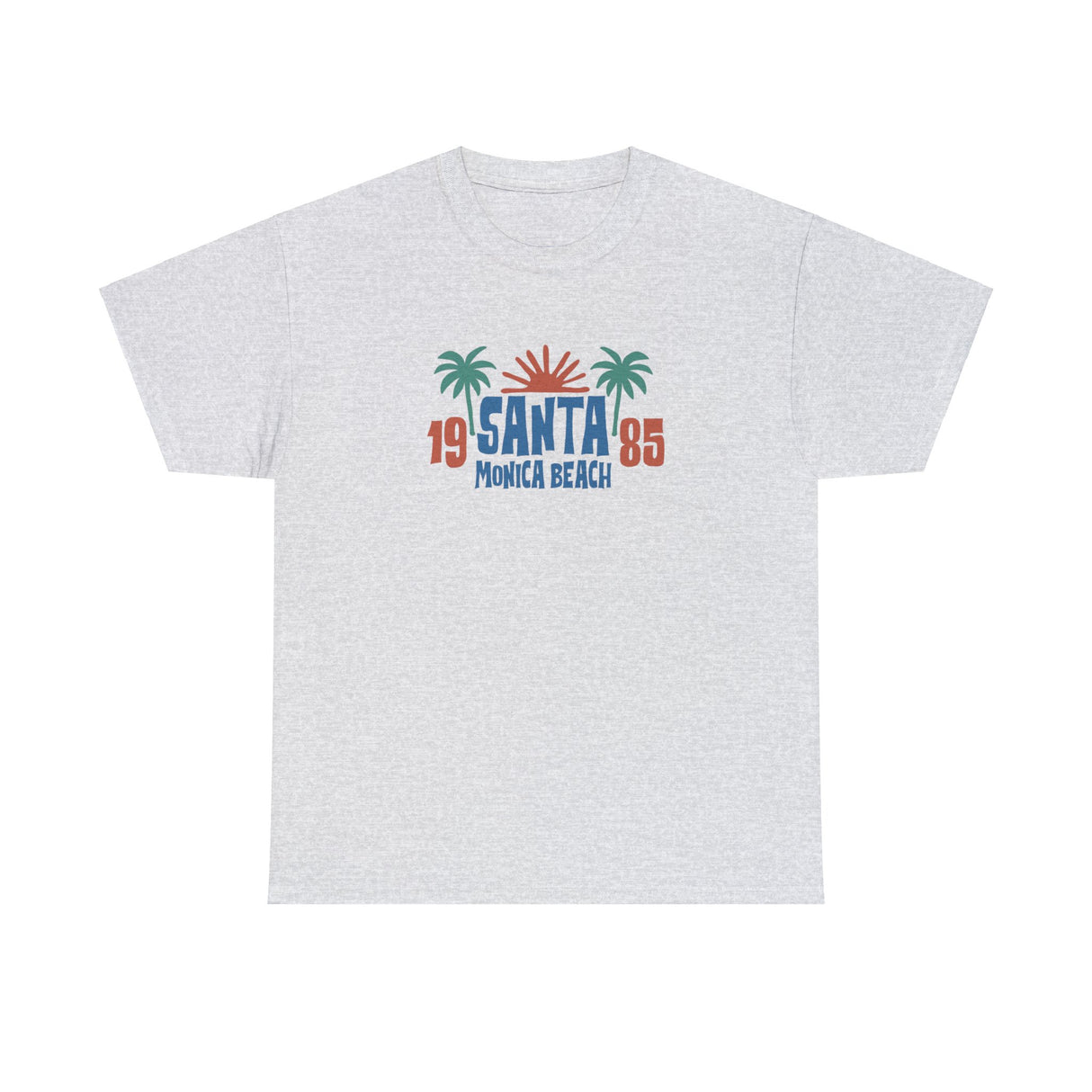 Santa Monica Beach 1985 Graphic Tee Shirt