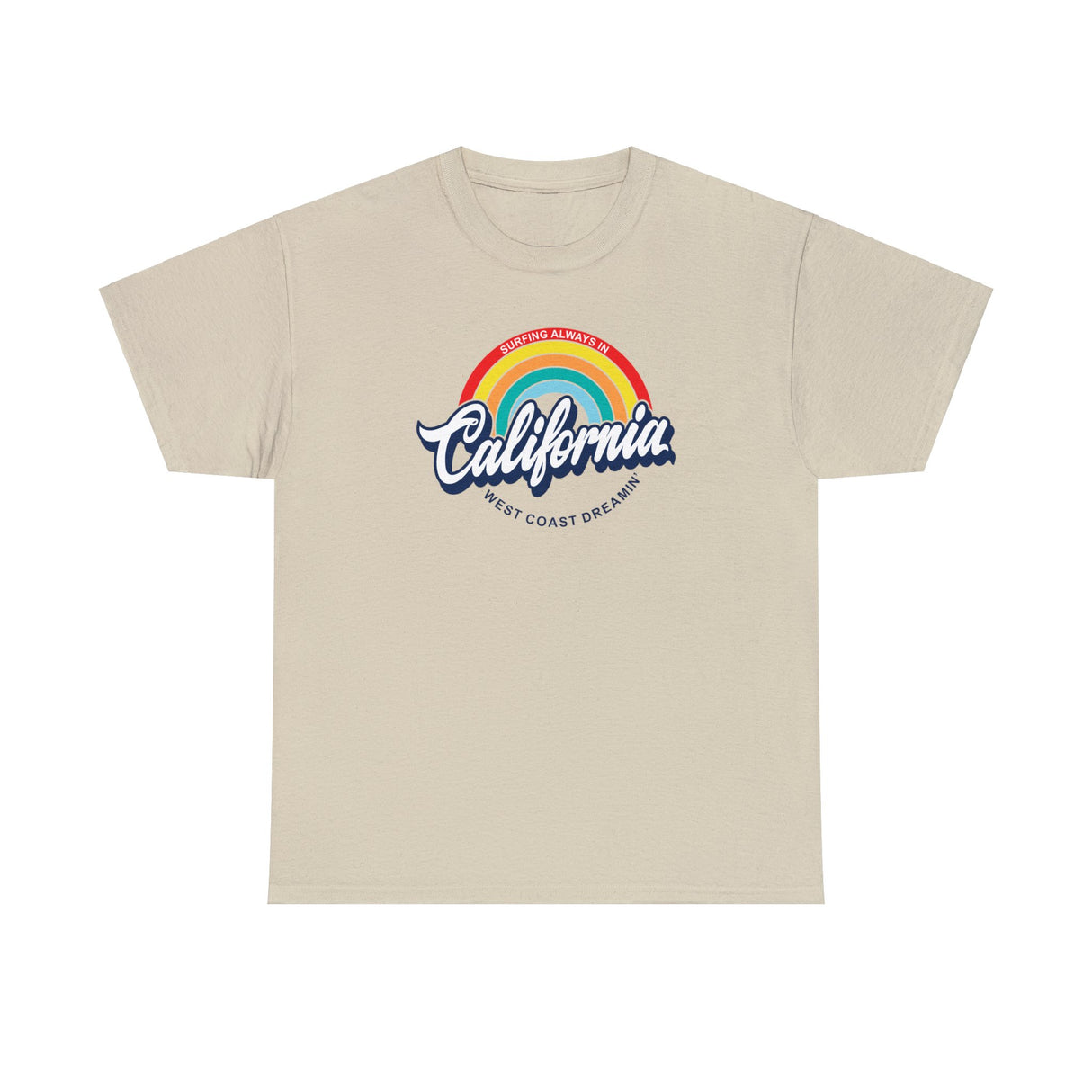 California West Coast Dreamin Graphic Tee Shirt