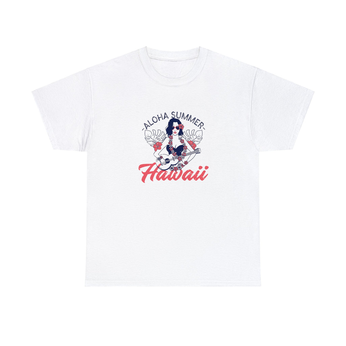 Hawaii Aloha Summer Graphic Tee Shirt