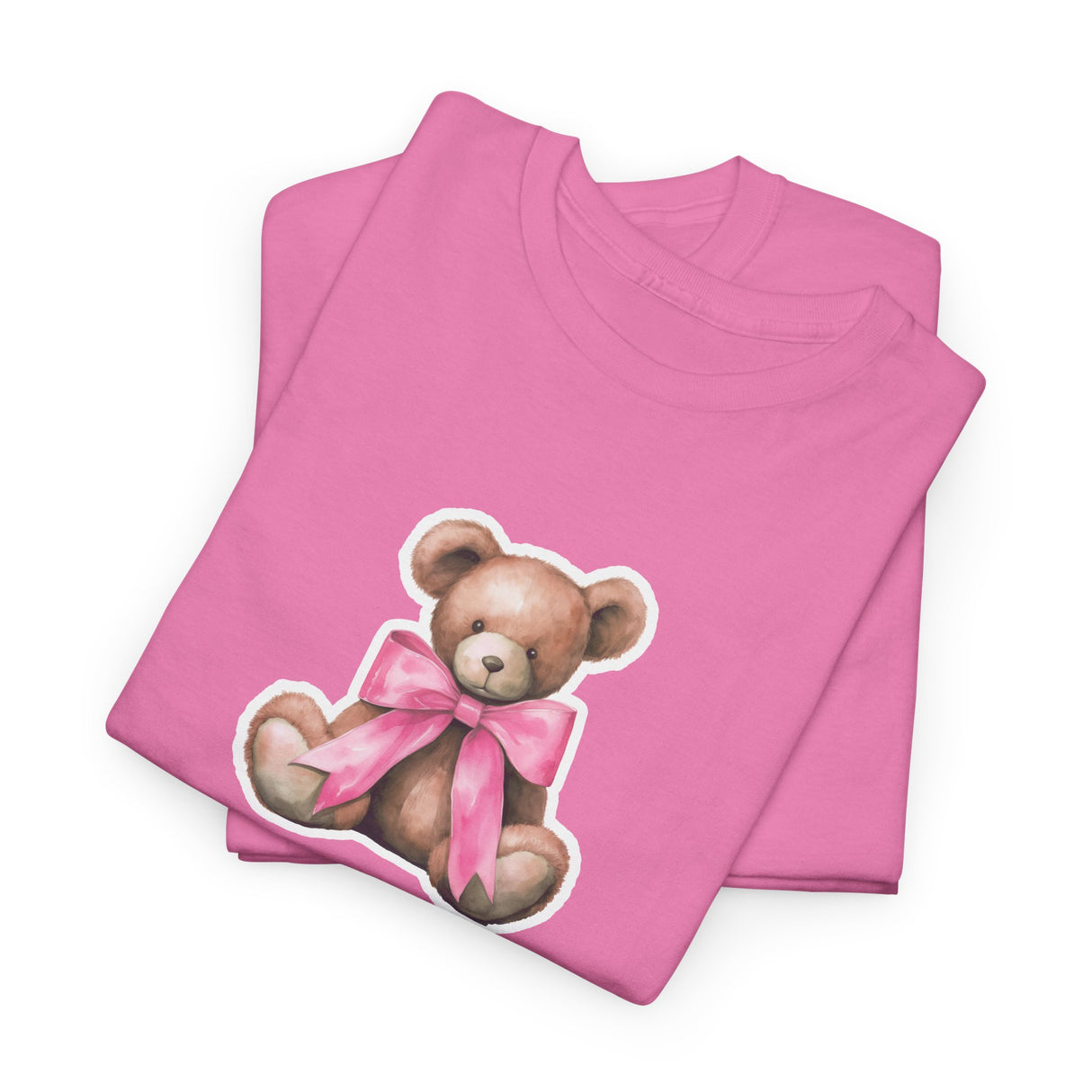 Too Adorable Teddy Bear Graphic Tee Shirt