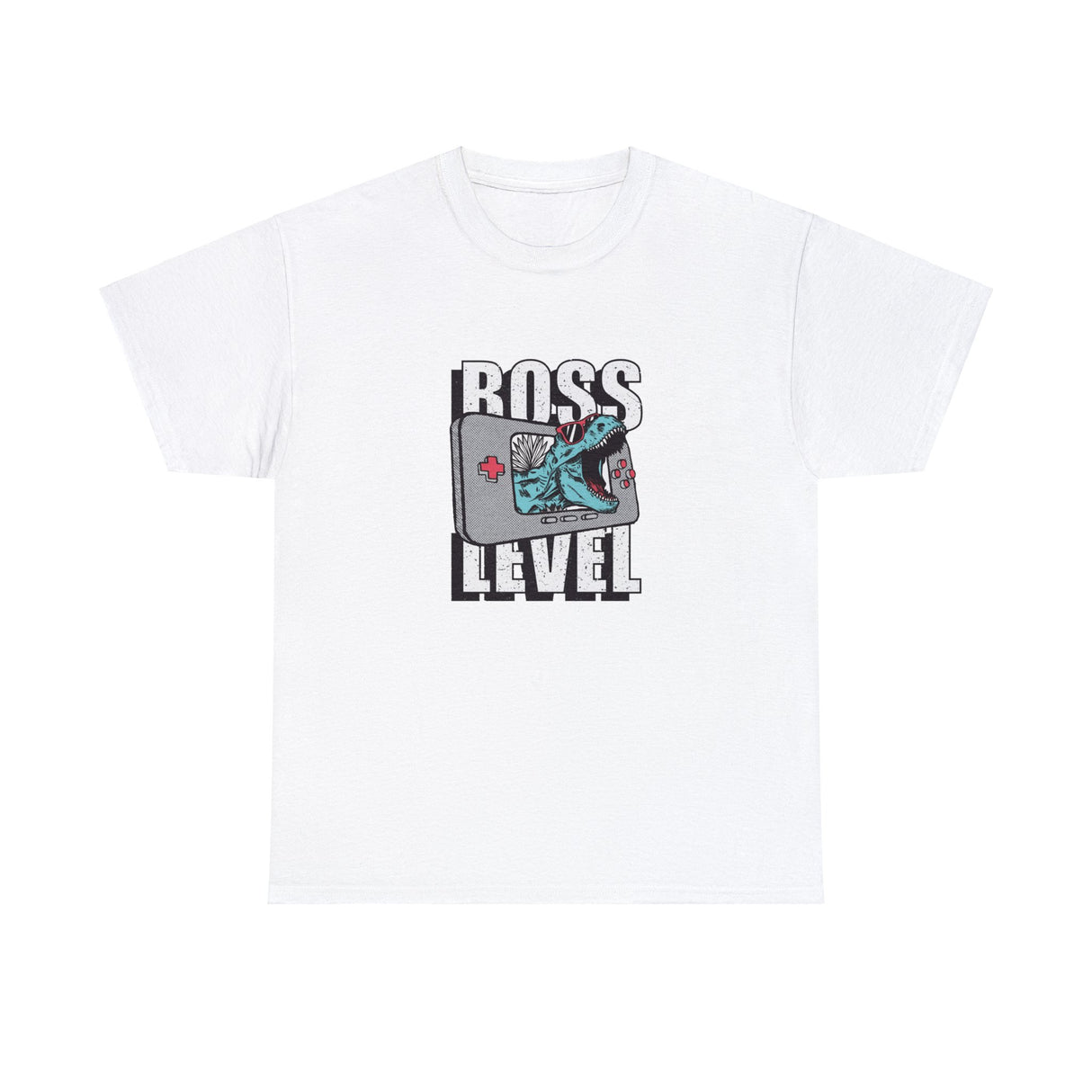 Boss Level Game Graphic Tee Shirt