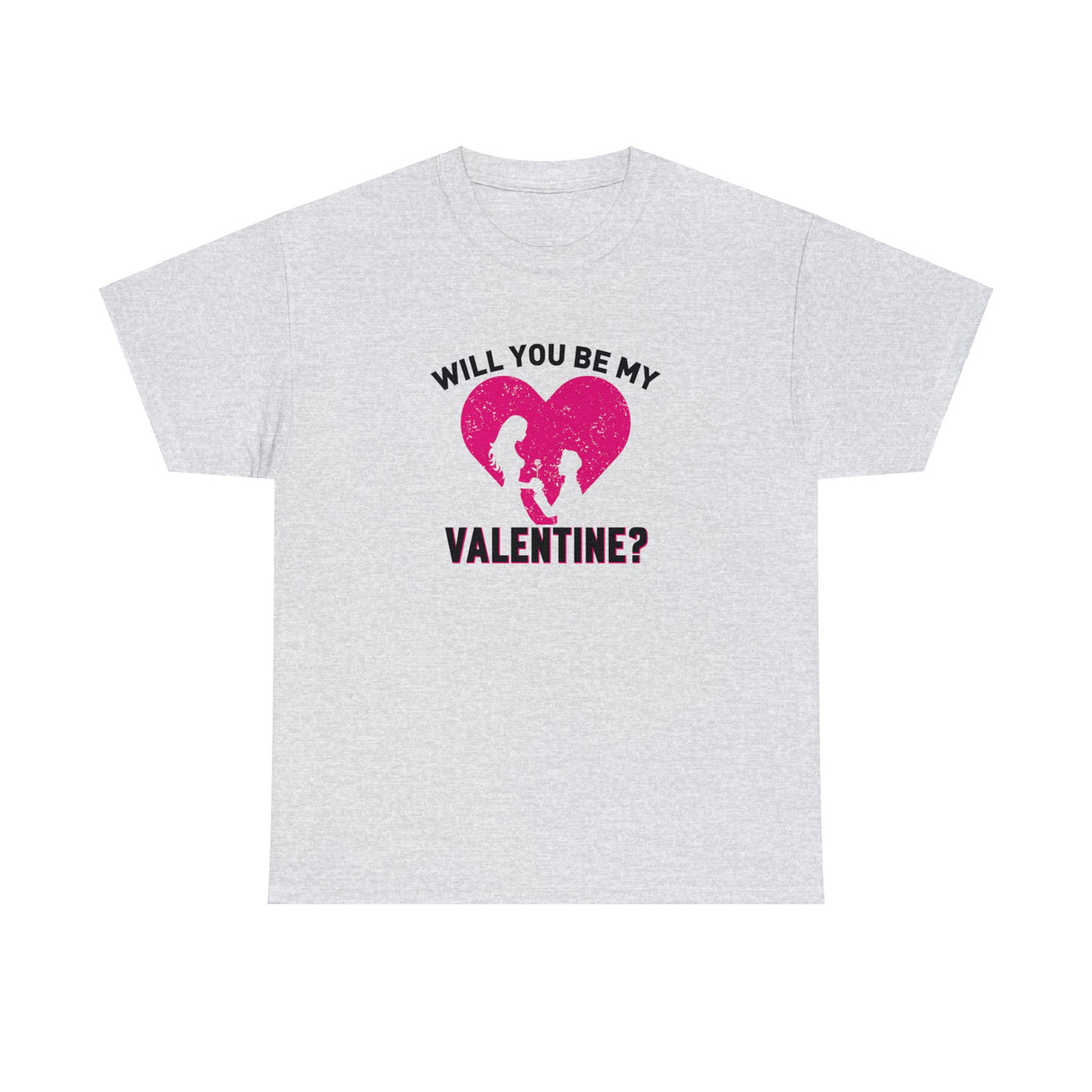 Will You Be My Valentine Graphic Tee Shirt