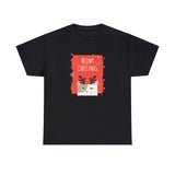 Meowy Christmas Graphic T Shirt