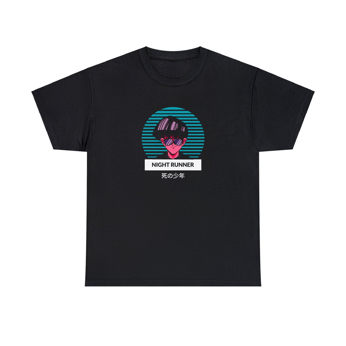 Night Runner Japan Graphic Tee Shirt