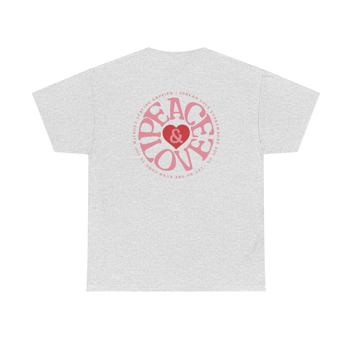 Peace & Love Graphic Tee Shirt