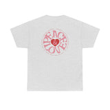 Peace & Love Graphic Tee Shirt