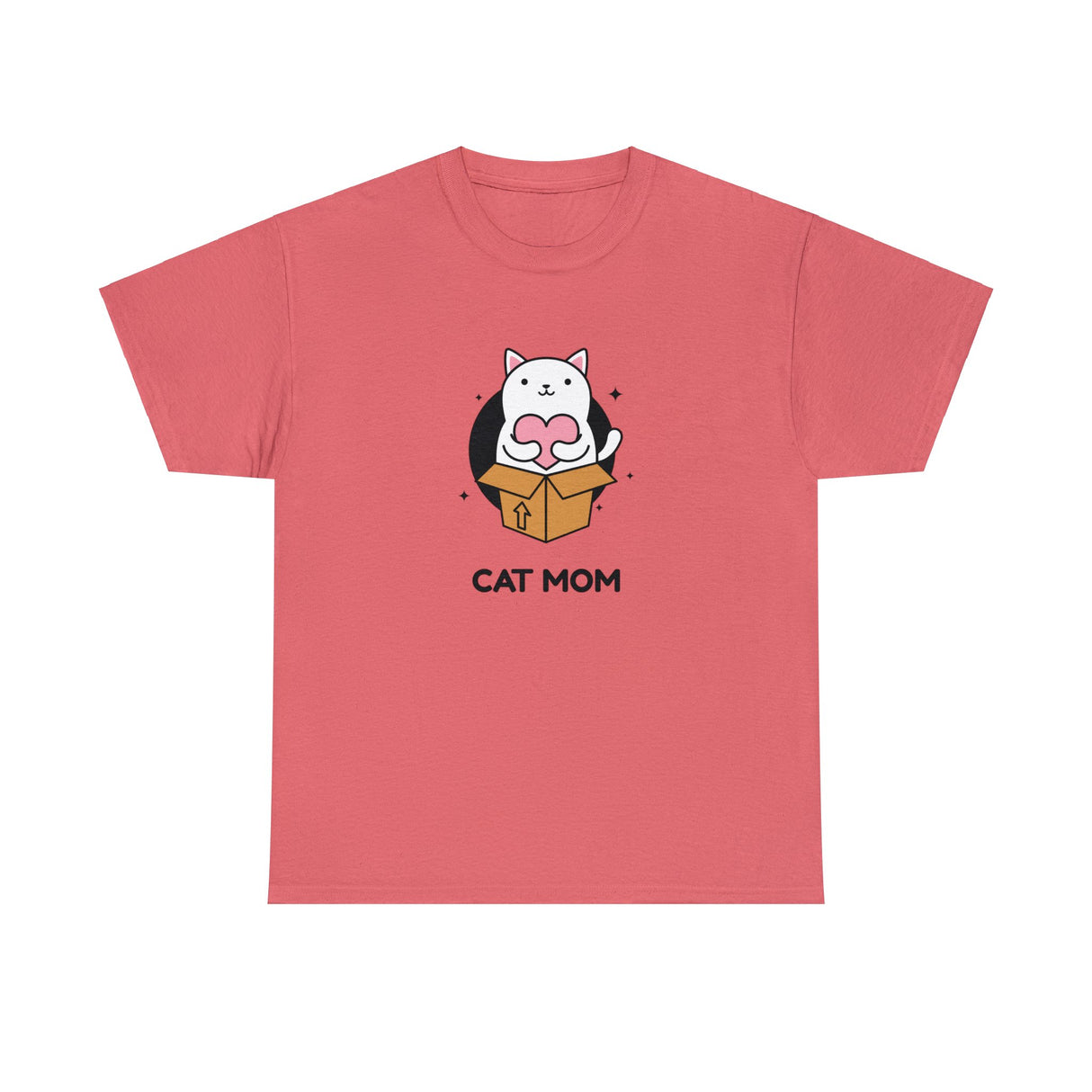 Cat Mom Graphic Tee Shirt