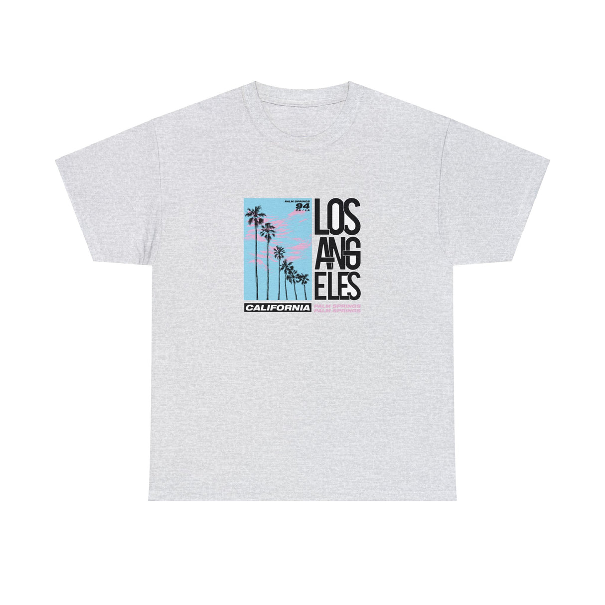 Los Angeles California Palm Springs Graphic Tee Shirt