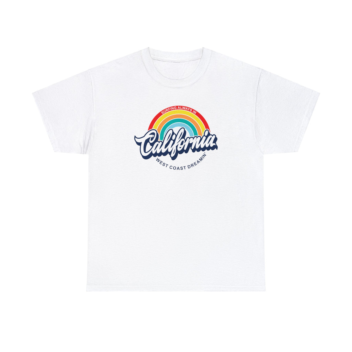 California West Coast Dreamin Graphic Tee Shirt