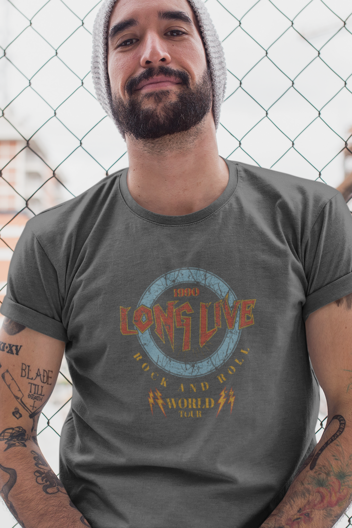 Long Live Rock And Roll Graphic T Shirt