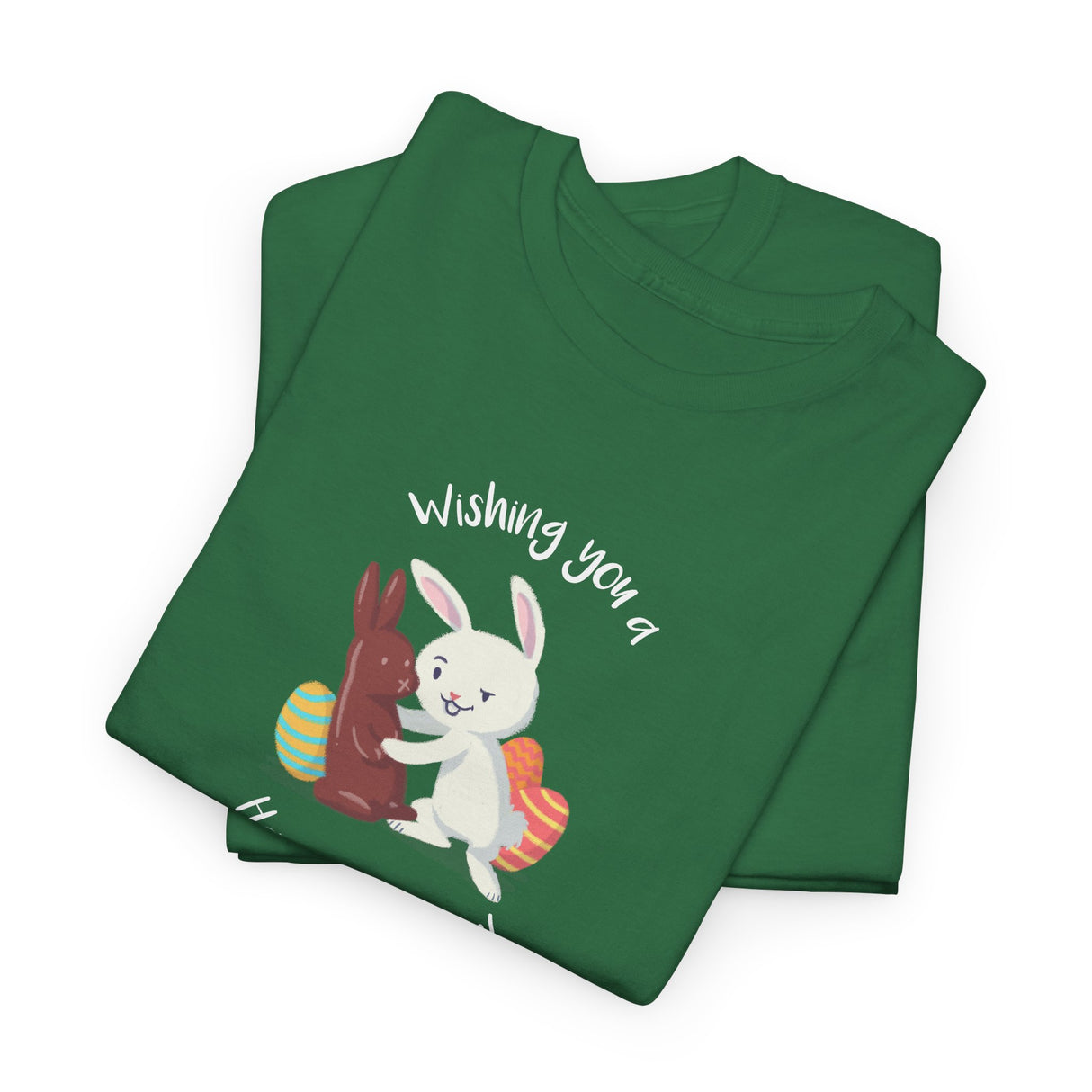 Wishing You A Happy Easter Graphic Tee Shirt