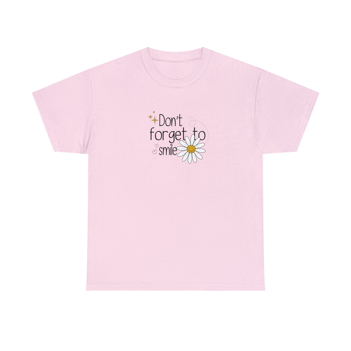 Don't Forget To Smile Graphic T Shirt