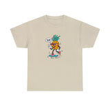 Skateboarding Pineapple Graphic Tee Shirt