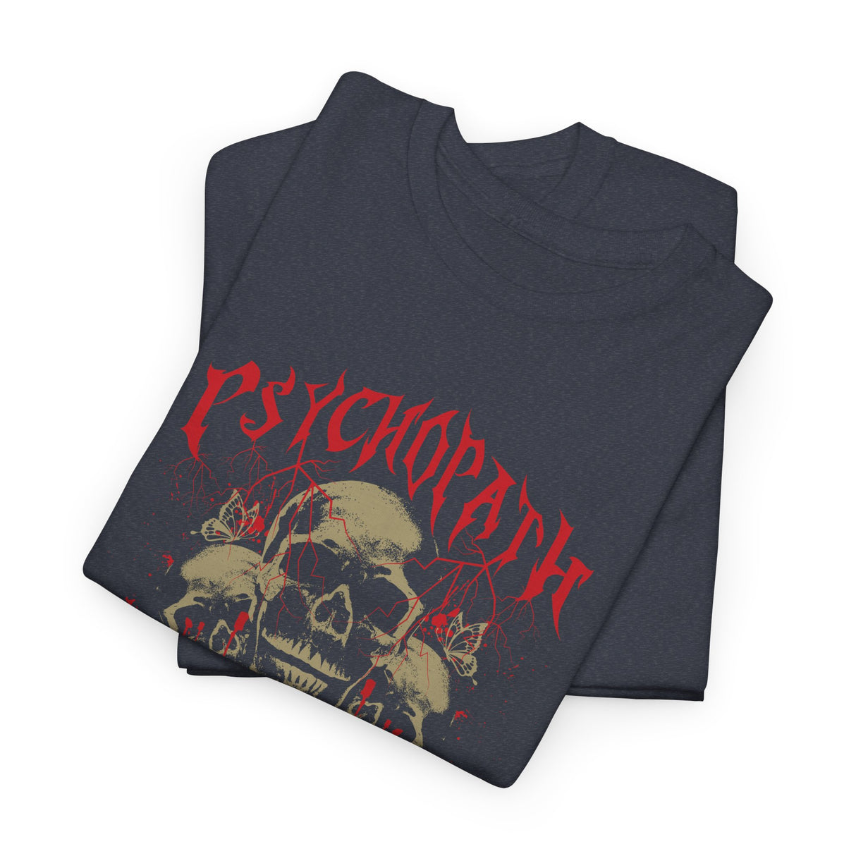 Psychopath Life Or Death Graphic Tee Shirt