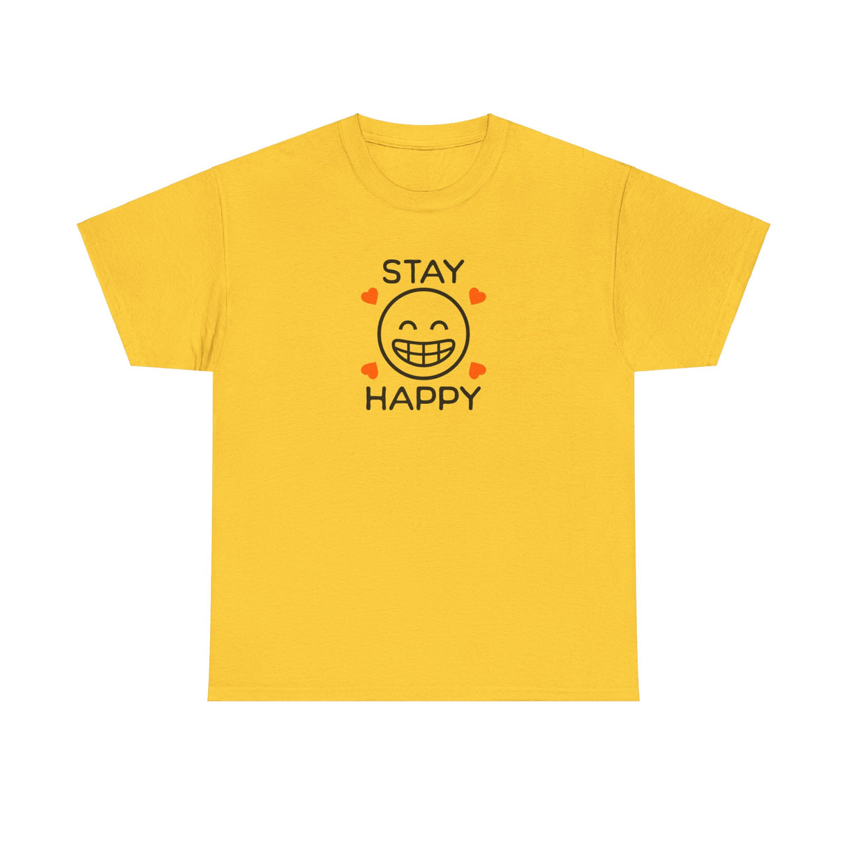 Stay Happy Graphic Tee Shirt