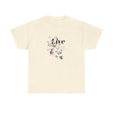 Live Free Butterfly Graphic Tee Shirt