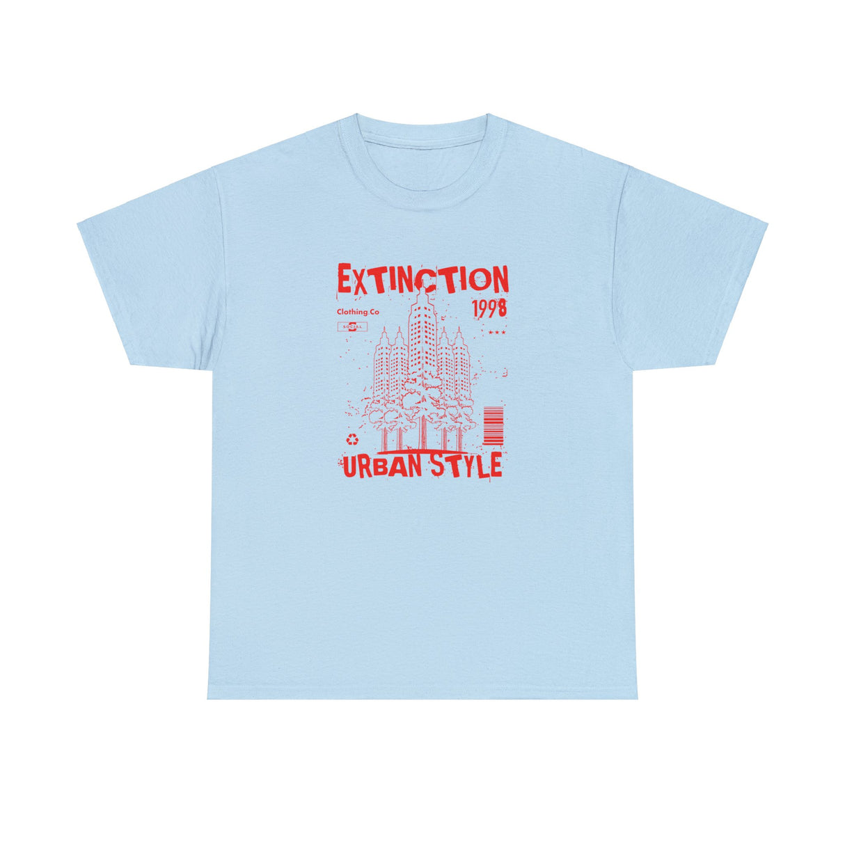 Extinction Urban Style Graphic T Shirt